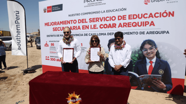 COAR Arequipa inversión educación construcción proyecto