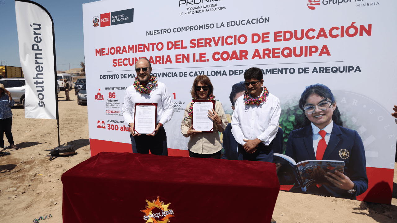 COAR Arequipa inversión educación construcción proyecto