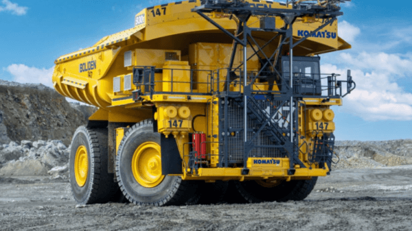 Camiones autónomos minería Komatsu operación automatizada