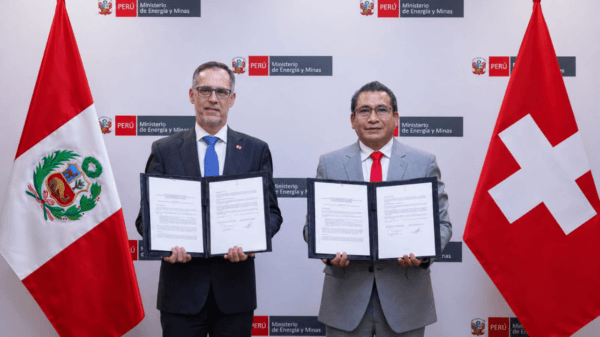 minería artesanal de oro responsable impulsada por el acuerdo entre Perú y Suiza.